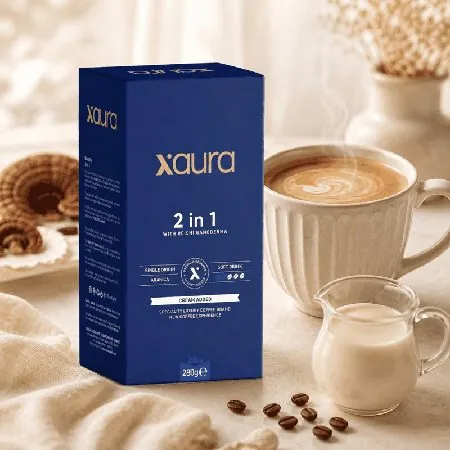Xaura Coffee 2 in 1 mit Reishi Ganoderma