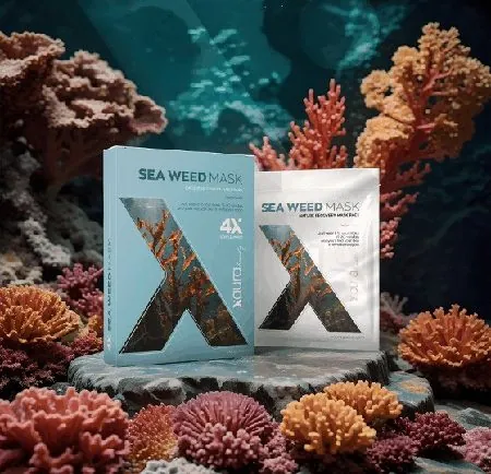 Xaura Seaweed Mask – 4er-Vorteilspackung